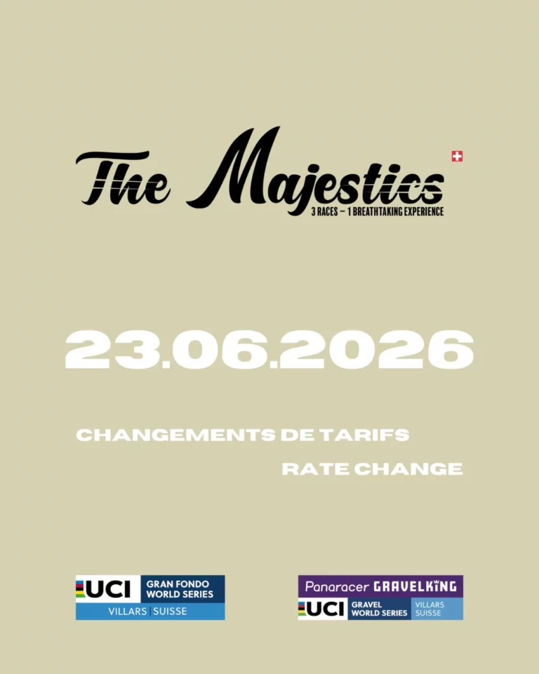 Ton challenge de juillet à prix réduit 🌈Ton challenge de l'été est fixé : The Majestics. 🚴🏻💨Il ne te reste plus qu'à profiter de tarifs avantageux ! Pour ça, c'est jusqu'à mardi 23 juin. 😉Infos et inscriptions –> lien en bio ✍️___Your summer challenge is set: The Majestics. 🚴🏻💨All you have to do now is take advantage of the great rates! You’ve got until Tuesday 23 June to do so. 😉Info and registration –> link in bio ✍️📷 @kuva.swiss #themajestics #villars #alpesvaudoises