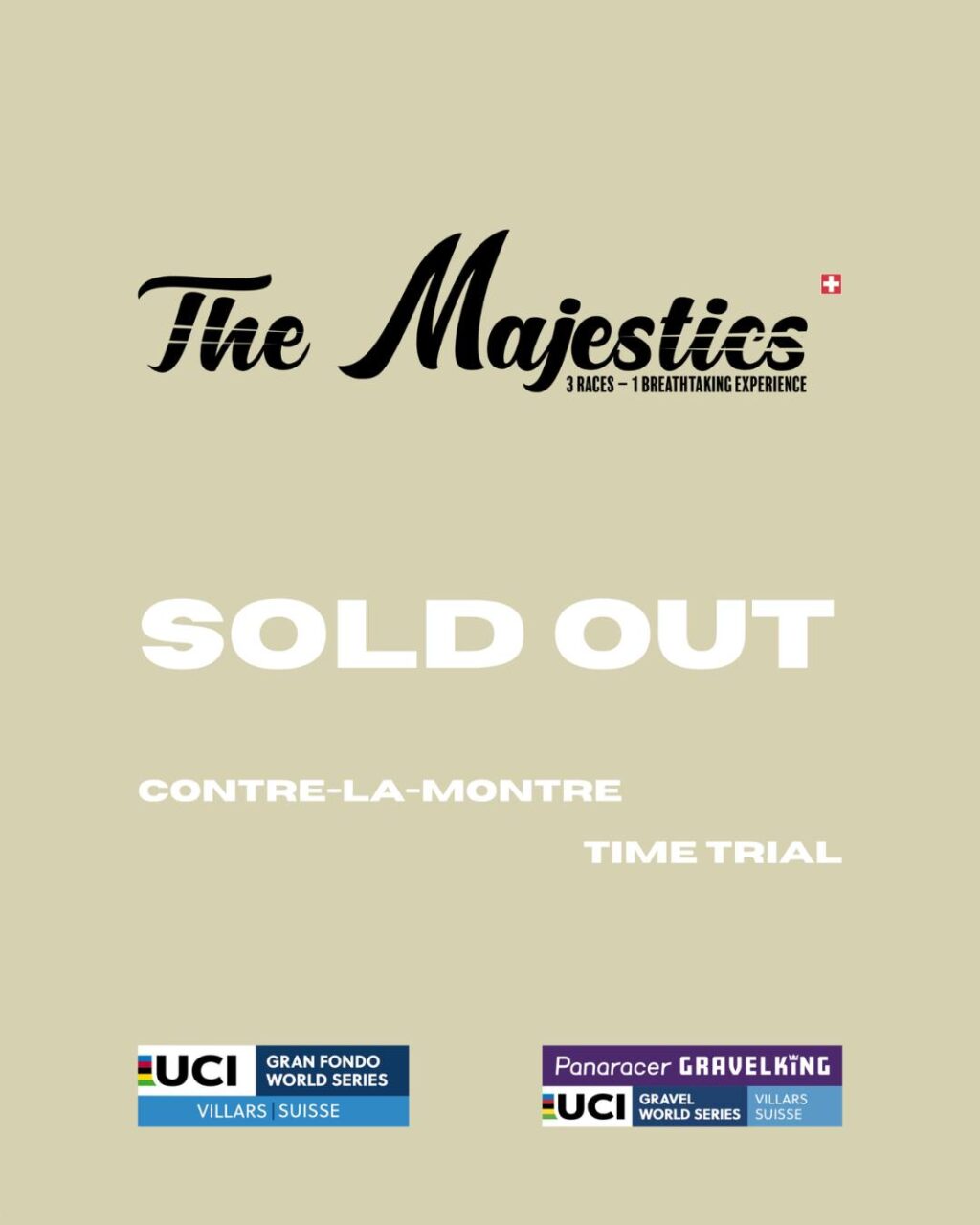 Contre-la-montre – Sold out !

Le contre-la-montre du vendredi est complet ! 😱

Aïe, tu voulais absolument y participer pour y envoyer tous tes watts ? Inscris-toi alors sur la liste d'attente dans le lien en bio. 📋

Avec un peu de chance, tu pourras récupérer une place sur la rampe de lancement. 🚀🤞

___

Friday’s time trial is sold out! 😱

Oh no, were you really keen to take part and give it your all? Then sign up for the waiting list via the link in the bio. 📋

With a bit of luck, you might just snag a spot on the starting line. 🚀🤞

📷 @kuva.swiss 

#themajestics 
#villars #alpesvaudoises
