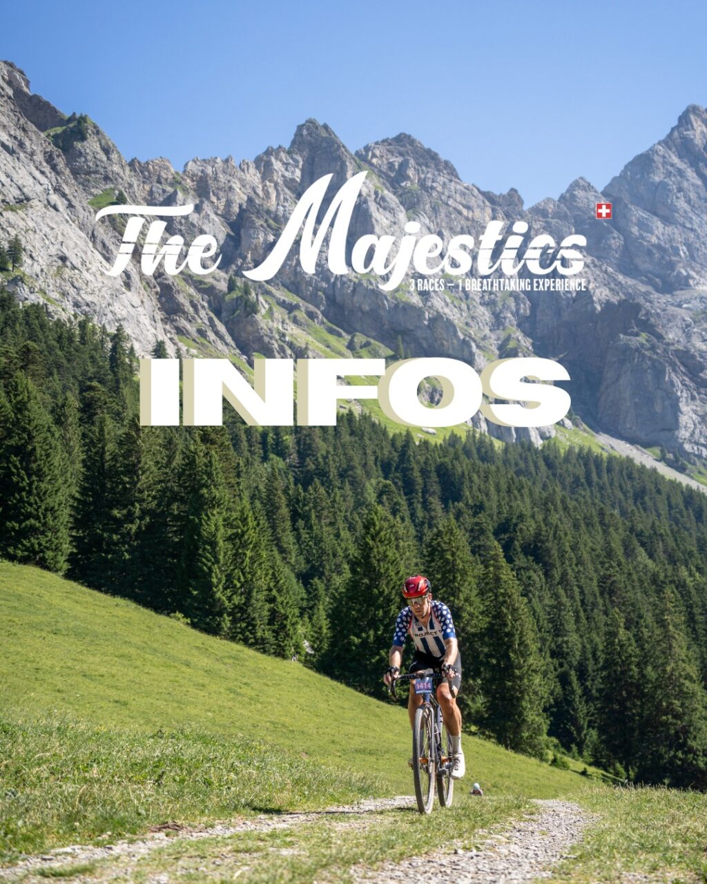 Plus que quelques jours à patienter avant le top départ des The Majestics ! 🌞

Retrouve les informations essentielles pour préparer ta venue.

Le guide du coureur est également disponible, alors n'oublie pas d'aller y jeter un œil. 😉
___

Only a few days left until the The Majestics kick off! 🌞

Check out the essential information to help you prepare for your visit.

The Runner's Guide is also available, so don't forget to take a look! 😉

 #alpesvaudoises #villars #gravelbike #gravelride #uci #granfondo #cycle
