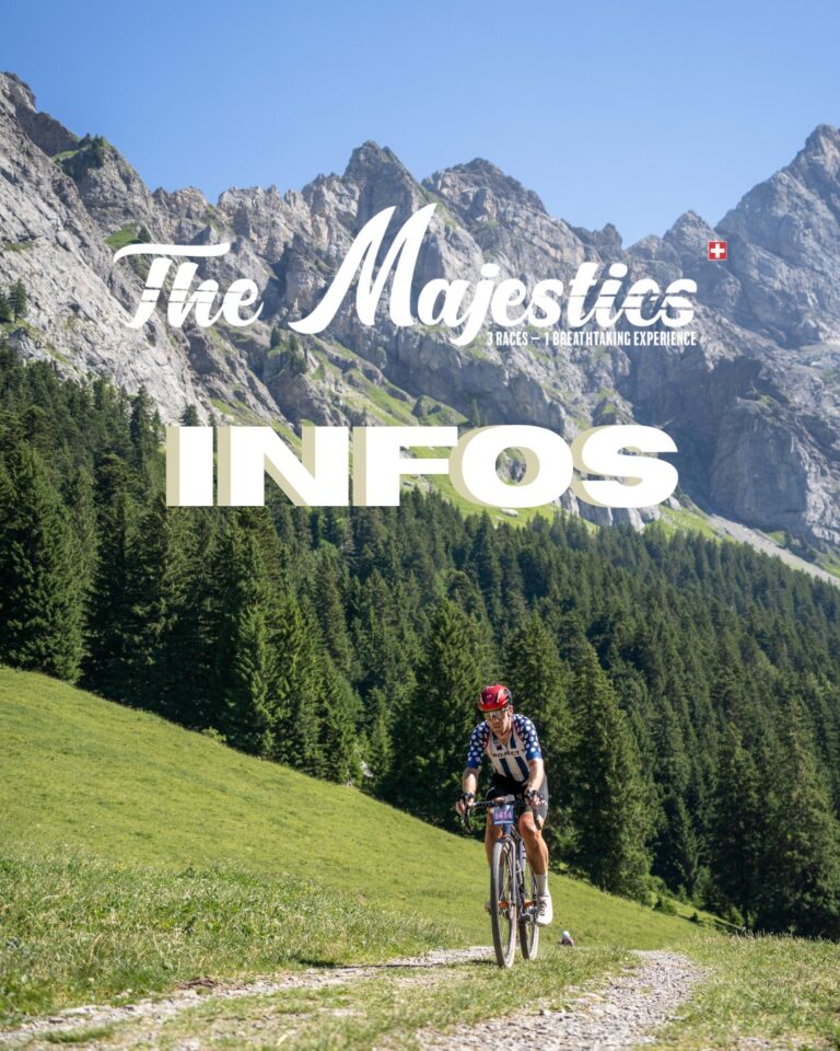 Plus que quelques jours à patienter avant le top départ des The Majestics ! 🌞

Retrouve les informations essentielles pour préparer ta venue.

Le guide du coureur est également disponible, alors n'oublie pas d'aller y jeter un œil. 😉
___

Only a few days left until the The Majestics kick off! 🌞

Check out the essential information to help you prepare for your visit.

The Runner's Guide is also available, so don't forget to take a look! 😉

 #alpesvaudoises #villars #gravelbike #gravelride #uci #granfondo #cycle